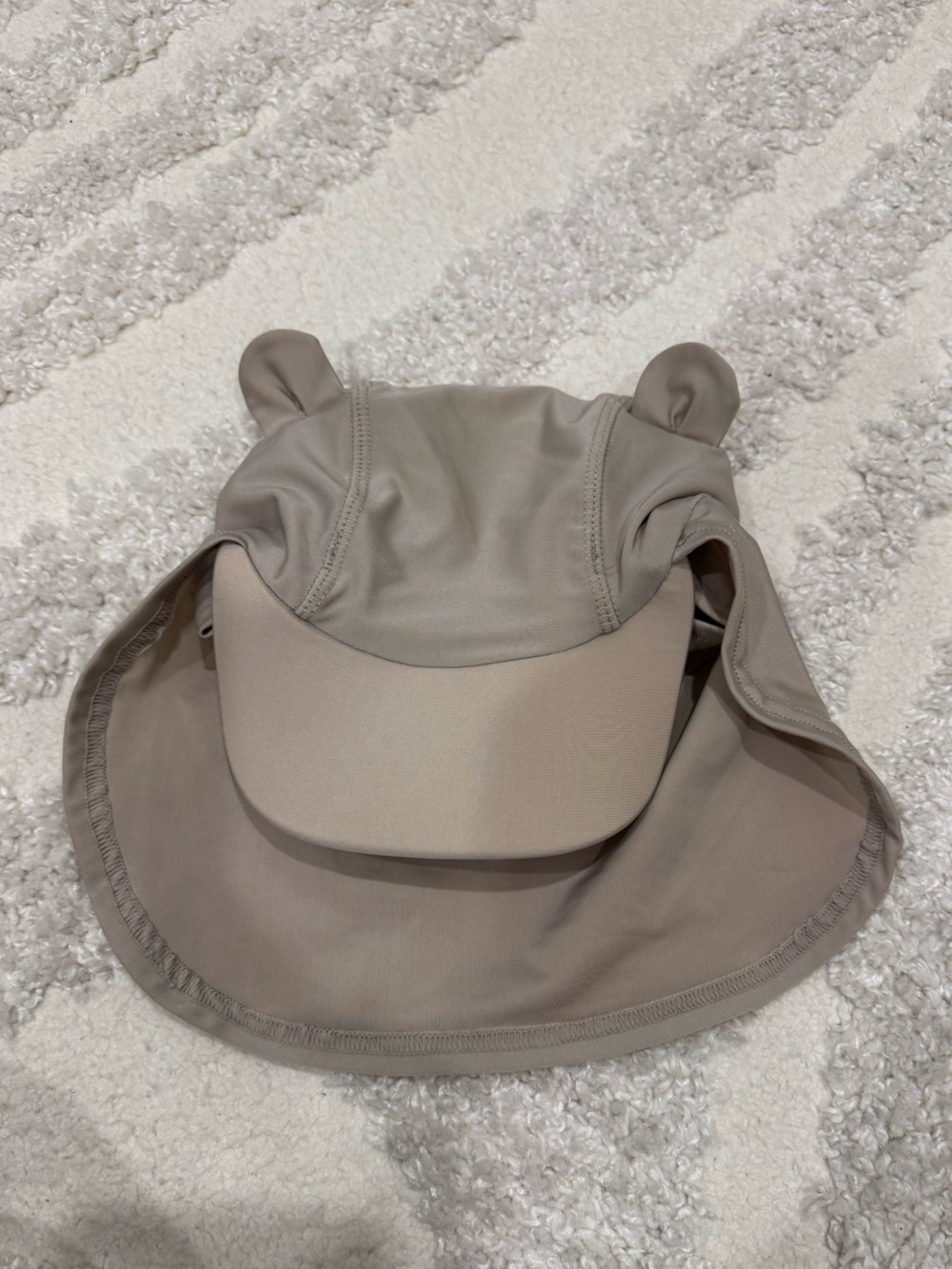 H&M Taupe Kids Sun Hat with Ear Details